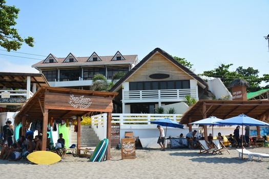 San Juan surf school and resorts in La Union, Philippines