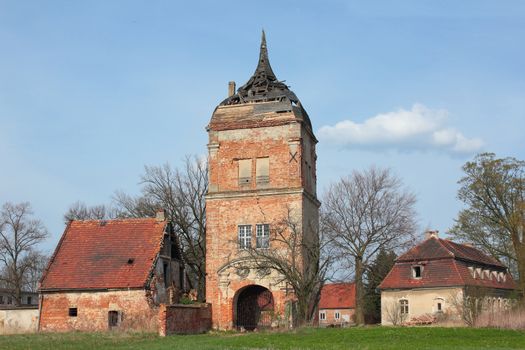 Biecz chateau in Poland