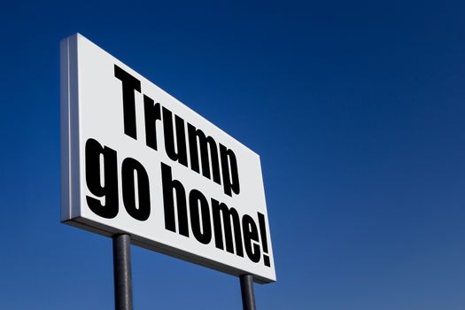 Trump go home