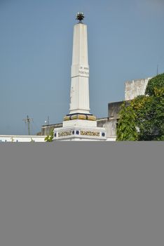 Anda circle monument tower in Manila, Philippines