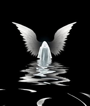 Submerged Angel