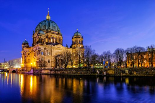 Berlin Cathedral (Berliner Dom) at famous Museumsinsel (Museum I