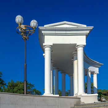 Colonnade in Chernomorsk, Ukraine
