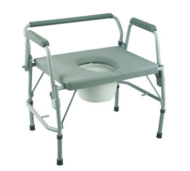 commode  chair with clipping path