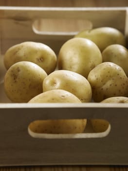 tray of potatoes