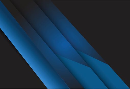 Blue gradient geometric background material design overlap layer
