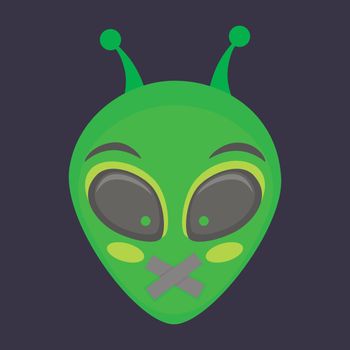 Alien head - Mute