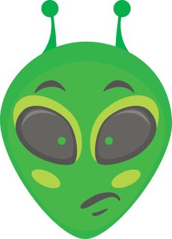 Alien head - Pensive
