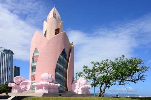 Tram Huong Tower, which is located in the center of the city, is considered as the symbol of Nha Trang city