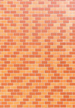 Red brick wall as texture background