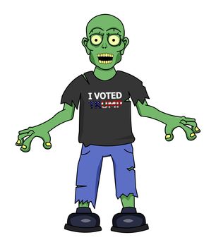 Zombie Trump Supporter