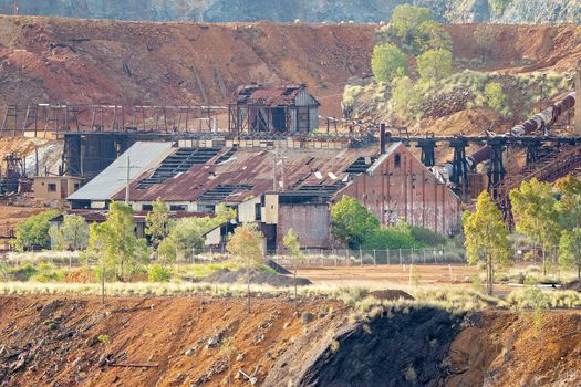 Disused Mt Morgan Australia Mine Site
