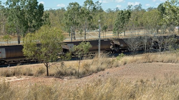 Long Coal Train In Australia