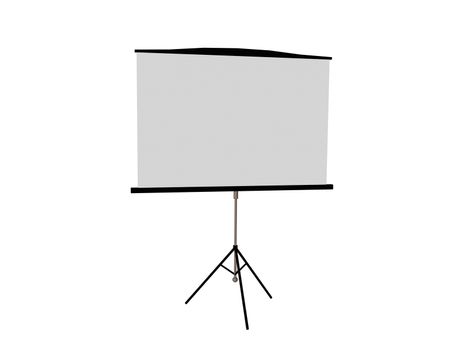 projection screen on tripod