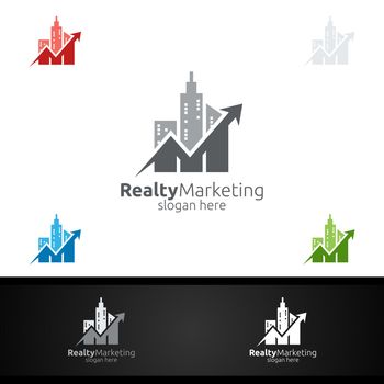 Realty Marketing Financial Advisor Logo Design