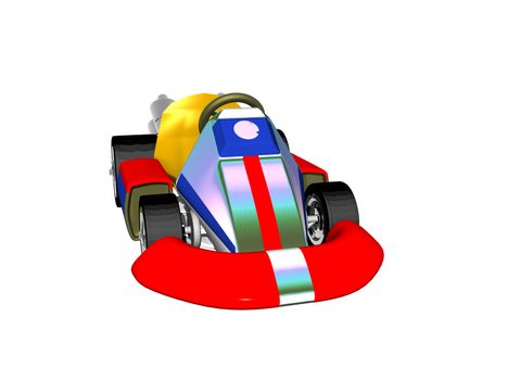 Kart car for sporting activity