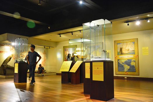 National museum of Anthropology ship items display in Manila, Ph