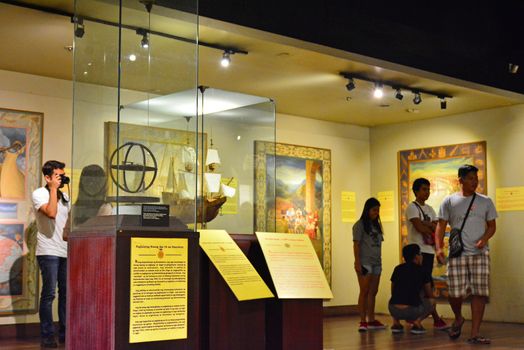 National museum of Anthropology ship items display in Manila, Ph
