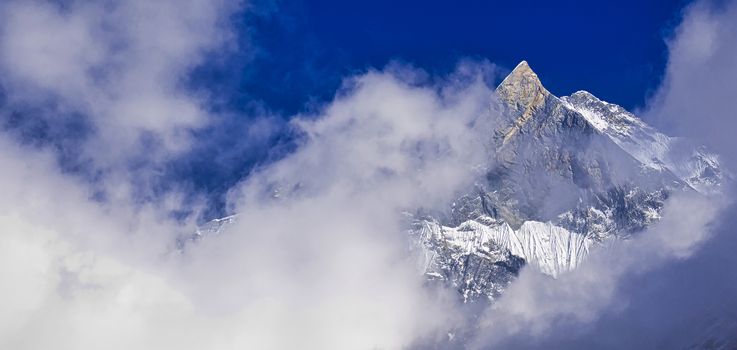Machapuchare Holy Mountain, Fish Tail, Himalaya, Nepal