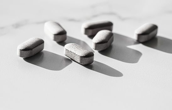 Pills as herbal medication, pharma brand store, probiotic drugs 