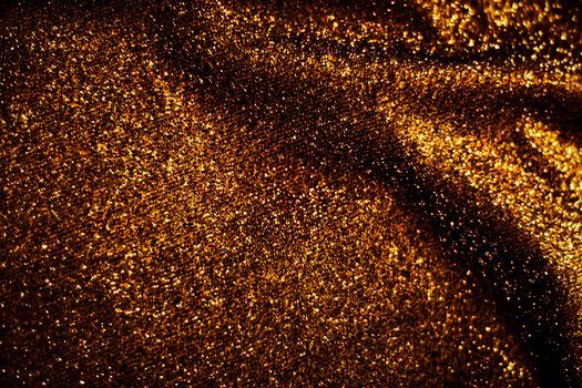 Bronze holiday sparkling glitter abstract background, luxury shi