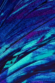 Mix of blue, turquoise and purple abstract background, painting
