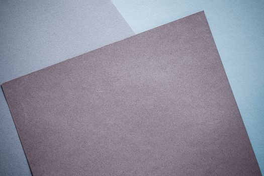 Abstract blank paper texture background, stationery mockup flatl