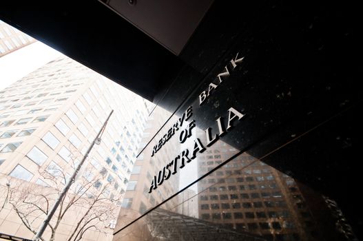 MELBOURNE, AUSTRALIA - JULY 26, 2018: Reserve Bank of Australia