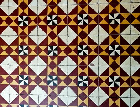 Moroccan tiles fancy floor background