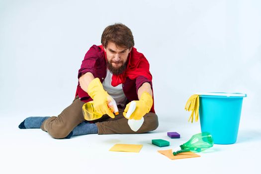 cleaner washing floors service housework hygiene professional