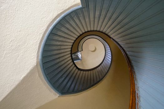 Design spiral staircase, architectural shape