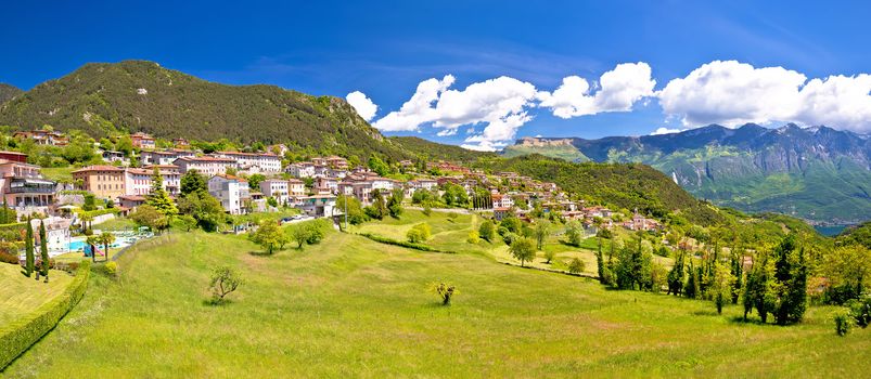 Idyllic village of Vesio in Dolomites Alps above Limone sul Gard