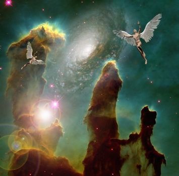 Angels in deep space