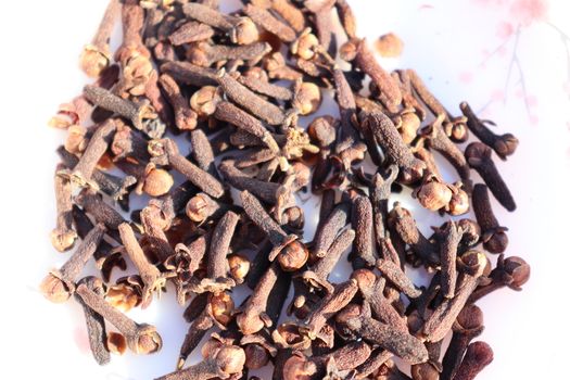 healthy and spicy Clove stock