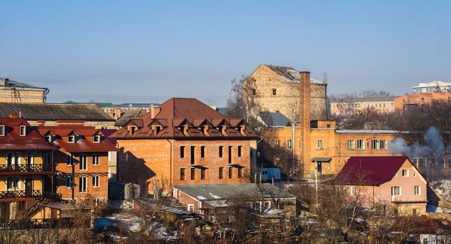 Historical Buildings of Kamianets-Podilskyi, Ukraine