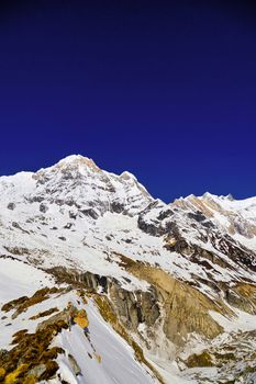 Annapurna South, Annapurna Range, Himalaya Mountain Range, Nepal