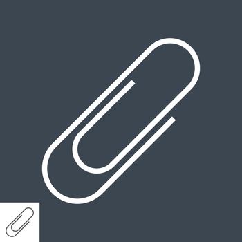 Paperclip Line Icon