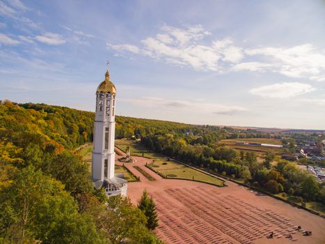 Photo Aerial view of the Marian Spiritual Center Zarvanytsia