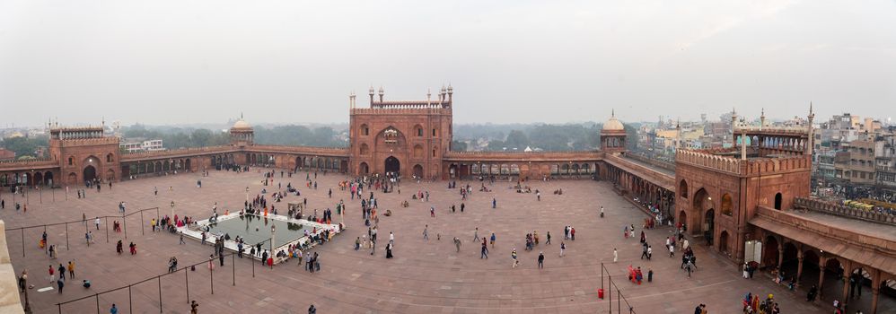 Jama Masjid in Old Delhi, India