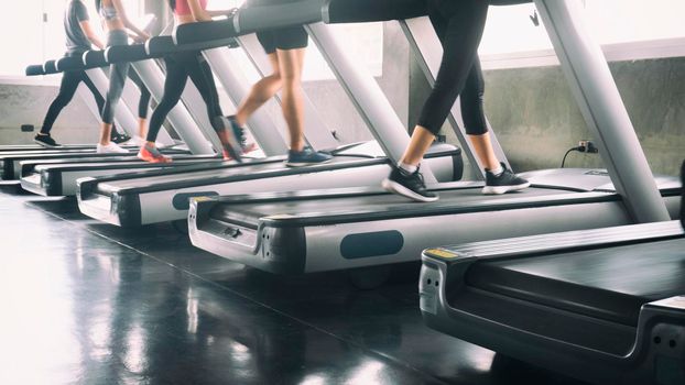 low section lags on treadmill