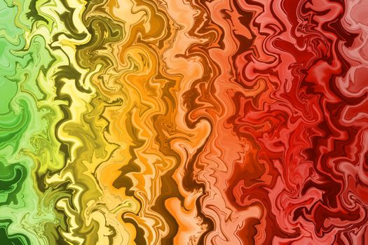 Multicolored mixed lines, light abstract background