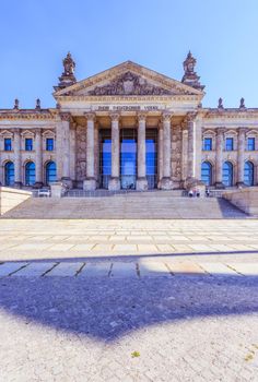 German parliament, Berliner Reichstag: Tourist attraction in Berlin