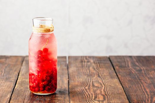 Red currant infused water