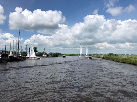 Sailing in Friesland 