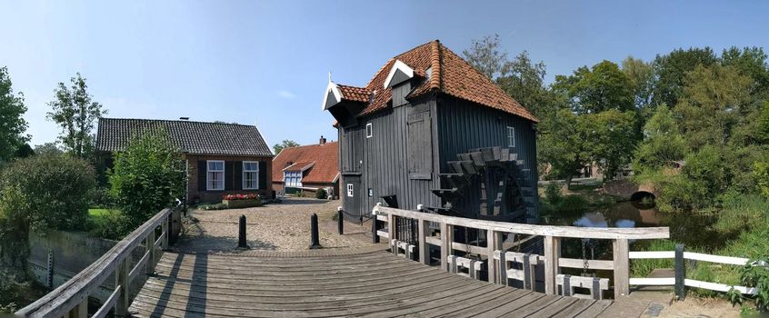 Panorama from the village Den Haller,