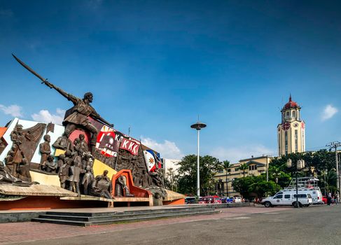 andres bonifacio shrine monument landmark in central manila city philippines 