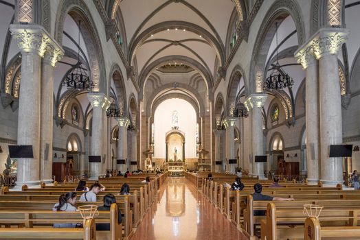 manila cathedral interior in philippines