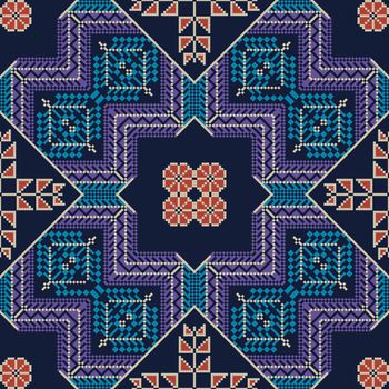 Palestinian embroidery pattern 227
