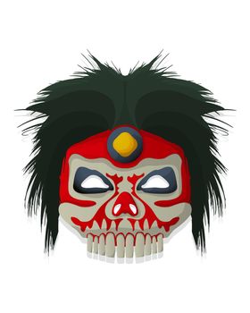 Vector tribal mask 17