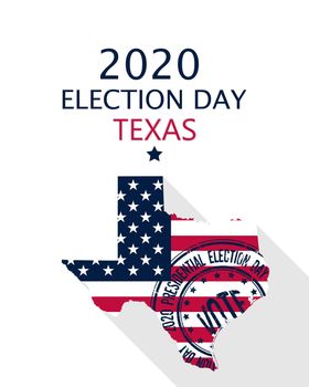 2020 Texas vote card